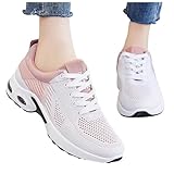 Basket Orthopedique Femme, Basket Chaussure Orthopedique Femme Sport - Chaussures Orthopédiques Femmes - Baskets Sneakers À Confort - Respirantes, Durables pour Sports Rose, 41