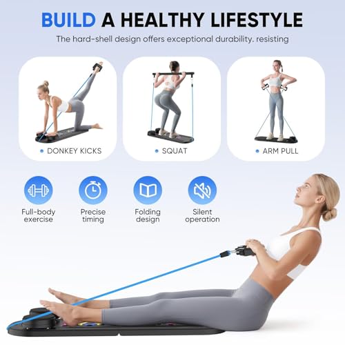 Tabla de pilates plegable para entrenar el core sin ocupar espacio 6
