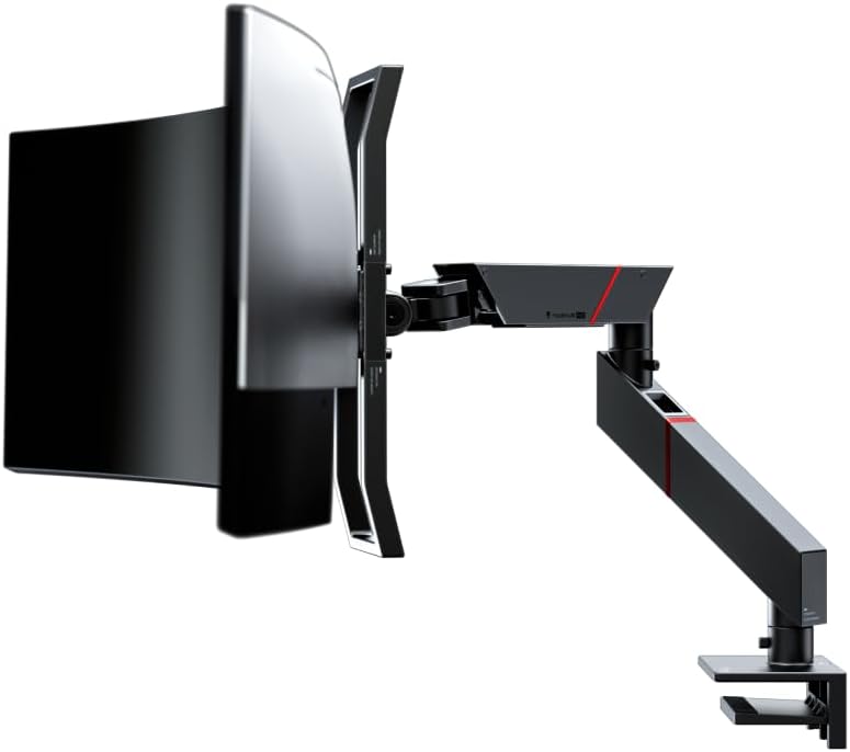 Magnus Monitor Arm (Heavy Duty Edition) - for Ultrawide Monitors | Up to 57 inches, 18 to 35lbs - Includes Heavy Duty Tilt Pivot