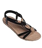 Sandalias romanas para mujer, estilo bohemio