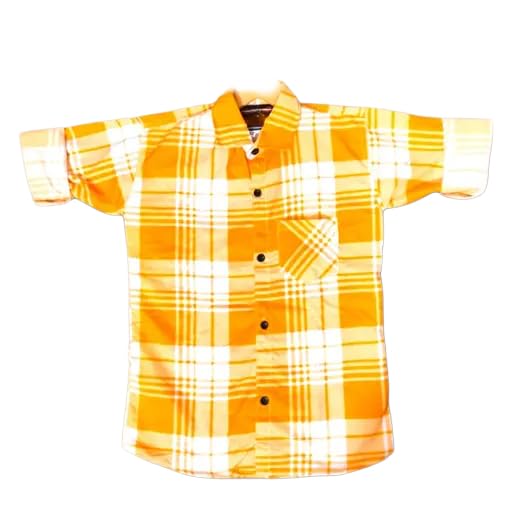 Boys Cotton Checkered Full Sleeves Casual Shirt with Button Closure-picture-34