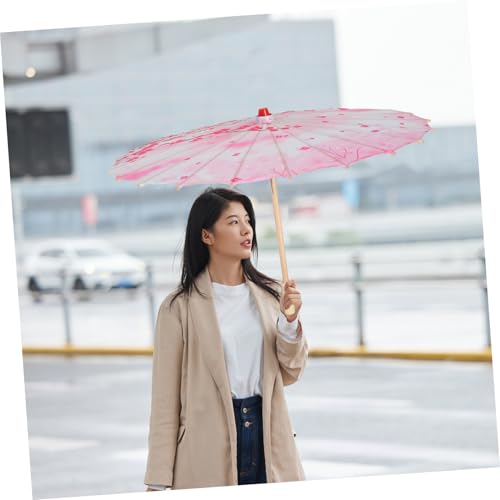 Sombrilla artesanal de ciruela como regalo original para mujer 7