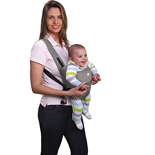 Multikids Canguru Para Bebê Baby Safe 3M - 15Kgs Cinza Baby - Bb1207