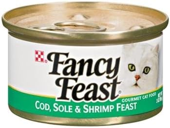 Cat Supplies Fancy Feast Cod/Sole/Shrimp