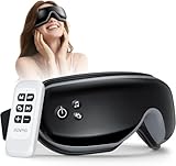 RENPHO Eye Massager with Heat, FSA Eligible HSA, New Year Birthday Valentine's Day Gifts, Eyeris1 Eye Massager with Remote Compression, Sleep Mask for Relax Migraine Relief Reduce Strain Improve Sleep