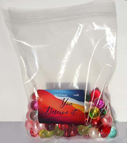 Bath Oil Beads Pearls Mixed Colors Pack of 100
