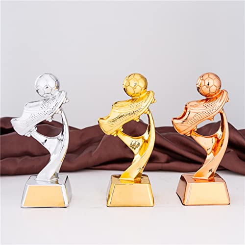 Sosoport Brinquedo De Prata Fósforo De Resina Para Troféus De Prêmios Prêmios Presente Futebol Espor