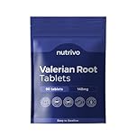Valerian Root Tablets - 90 Tablets | Good Alternative to Valerian Root Capsules, Valerian Tincture or Valerian Drops | Vegan & UK Made