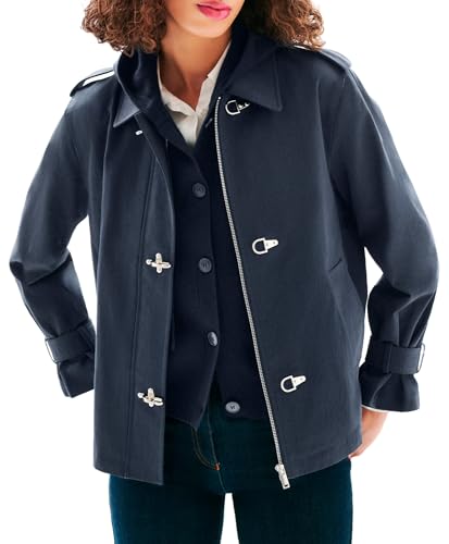Caroll 252g-goeland Gabardina, Sky CAPTÁN, 42 para Mujer