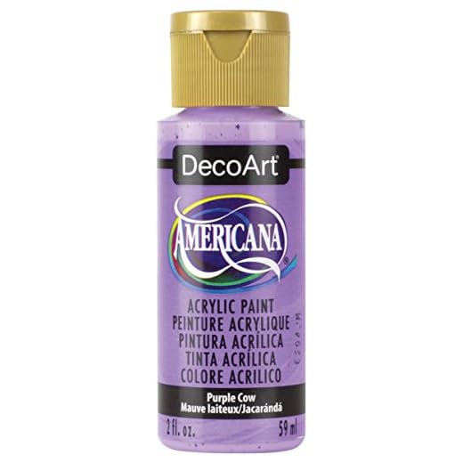 DecoArt Americana Acrylic Paint, 2-Ounce, Purple Cow