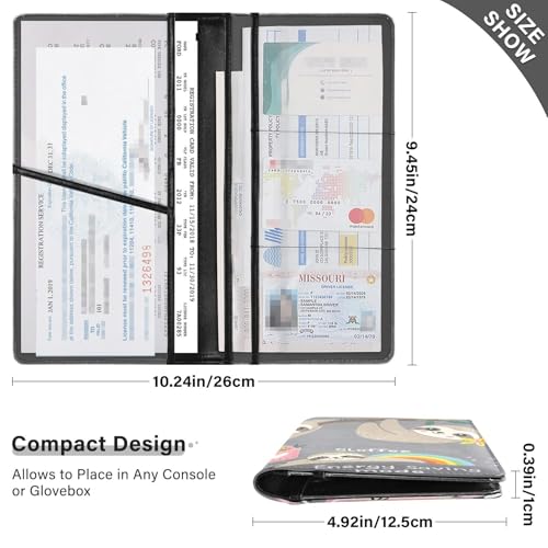Organizador para Auto Slim de Cuero miniatura 3