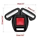 Stroller and Car Seat Replacement Crotch Buckle 3-Point Clip Kit fit for The First Years Products of Baby Toddler Chair/Car Seat – Harness Connector Only, No Straps Included