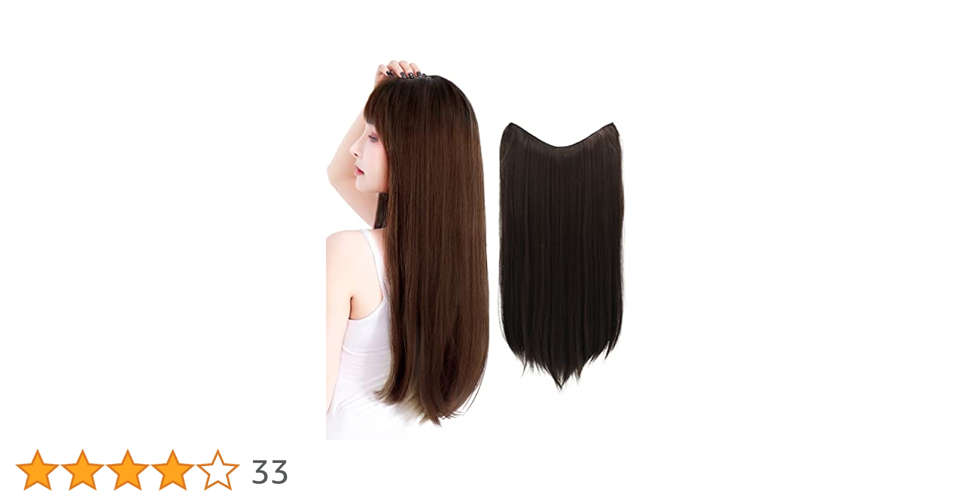 Amazon.co.jp: [TefuRe] エクステ ヘアエクステンション ヘア
