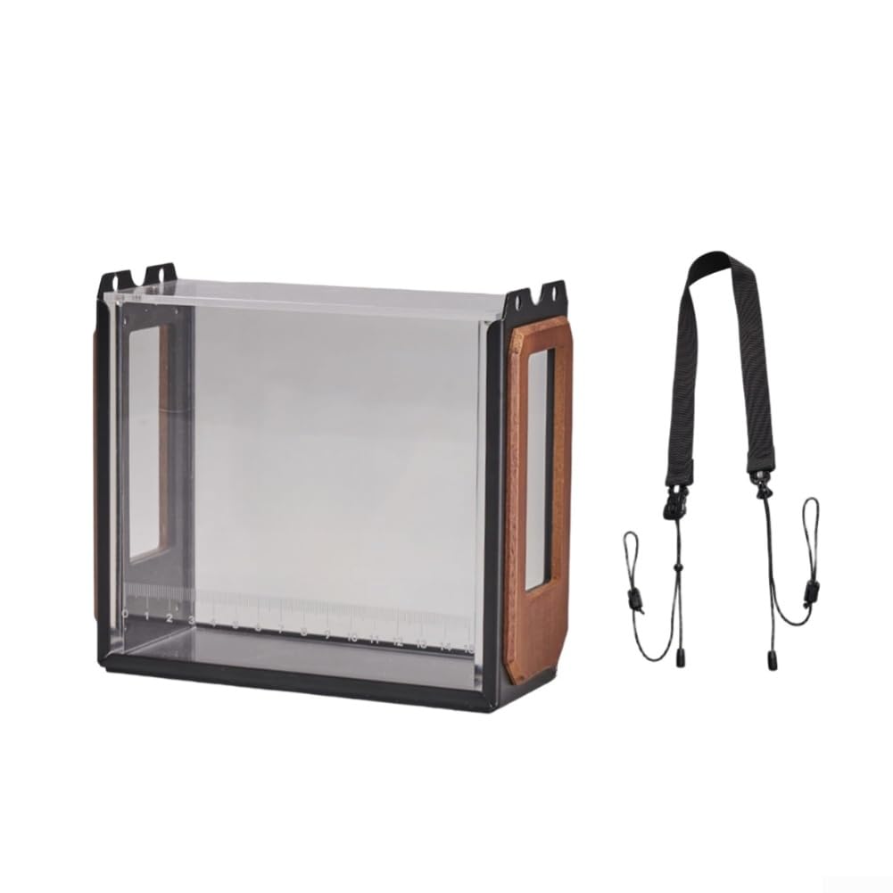 Scatola Pesca Lega Alluminio Coperchio Magnetico