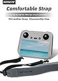 LTSKY Neck Lanyard for DJI RC/DJI RC 2/DJI RC Pro/DJI Smart Controller, PU Leather Neck Shoulder Strap for DJI Mini 3/Mini 3 Pro/Mini 4 Pro/Air 3/Air 3S/Air 2S/Mavic 3/Mavic 2 - Image 3
