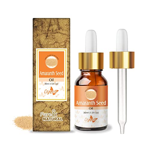 Image of Crysalis Amaranth Seed (Amaranthus) Oil|100% Pure & Natural Undiluted Essential Oil Organic Standard For Skin & Hair Care| Moisturizes Skin |Therapeutic Grade Oil|30ml with dropper