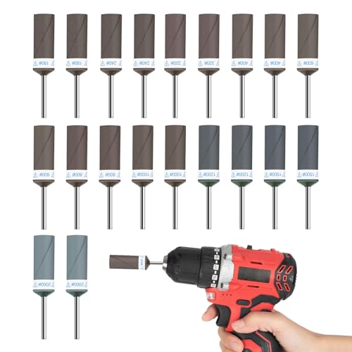 Bâtons de papier abrasif pour enlever la rouille du métal et restaurer vos outils