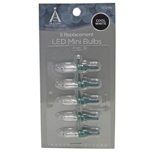 Noma/Inliten IMPORT 11220-88 Mini Bulb, 5-Pack