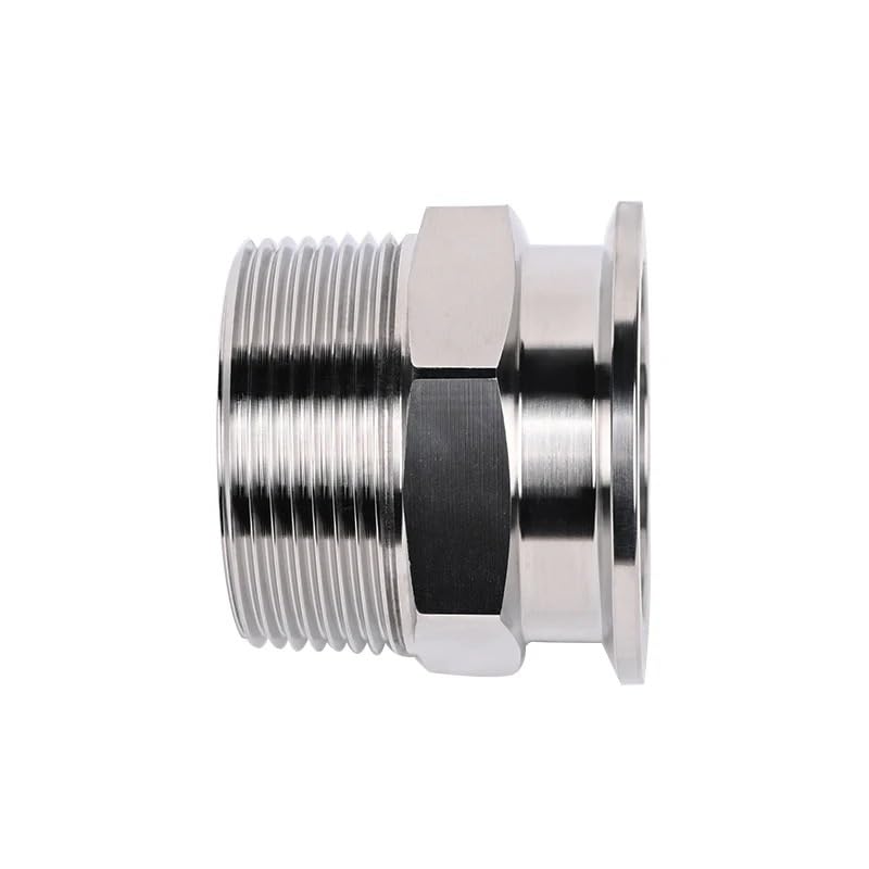 Raccord KF50 acier 304 hexagonal mâle BSPT avec finition Premium durable