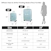 New York XPress Luggage Sets 2 Piece（20in/29in） w/Double Spinner Wheels,Suitcase Set Carry on Luggage w/TSA LOCK,Expandable 20%,Hardshell Lightweight Travel Suitcase for Men/Women（Blue,20in/29in） #4