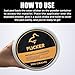 Flickers Premium Black Dry Guide Coat Kit - 200 Gram - Instant Powder for Highlighting Auto Body Repair Imperfections, Pinholes, and Sanding Scratches