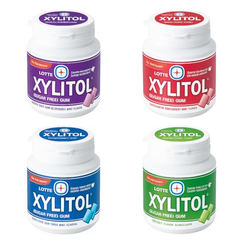 Xylitol Chewing Gum 58g Four Flavors 4 Grains
