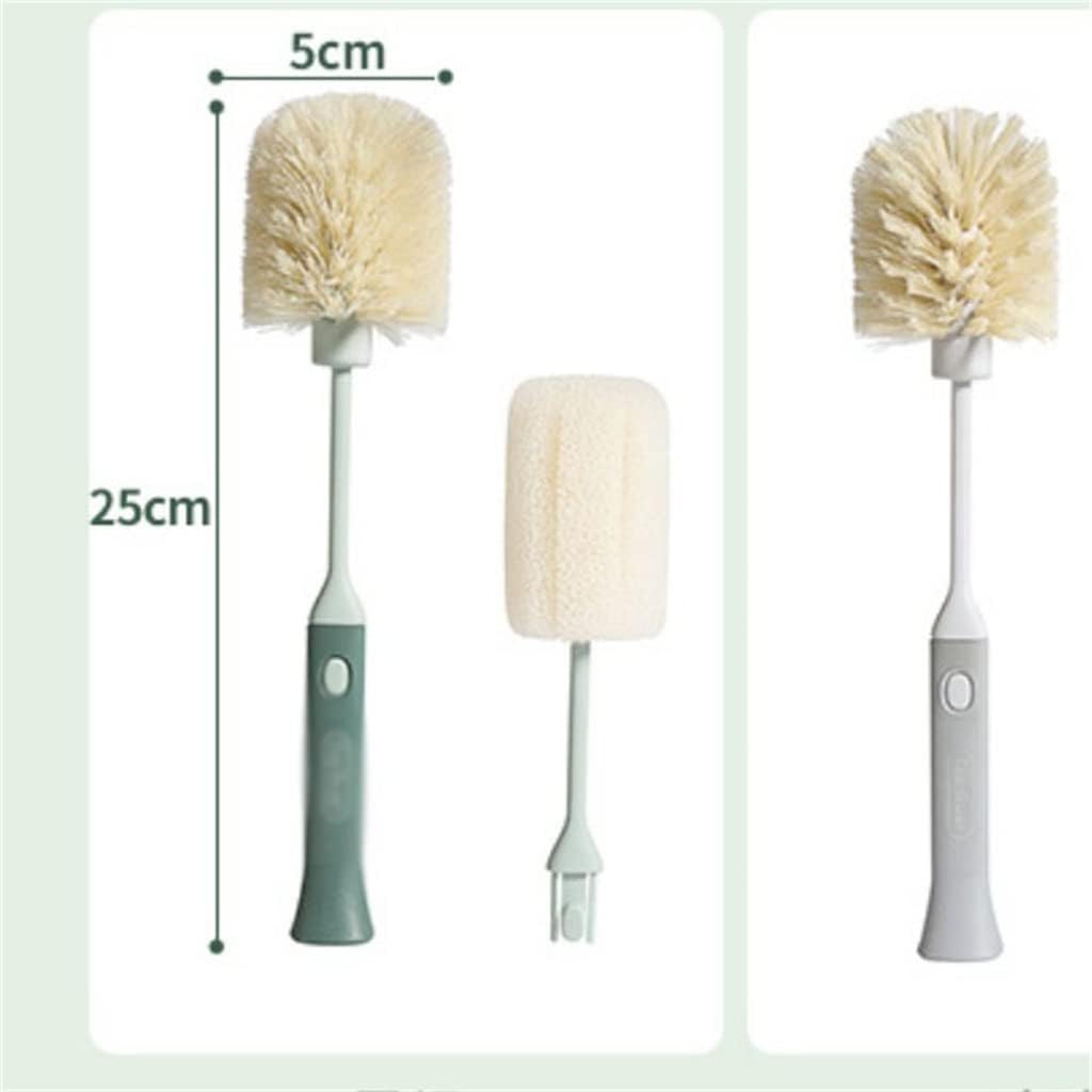 Cup Brush Household Long Handle Tea Cup Water Washer Kitchen lid Milk Bottle Cleaning Insulation Sponge