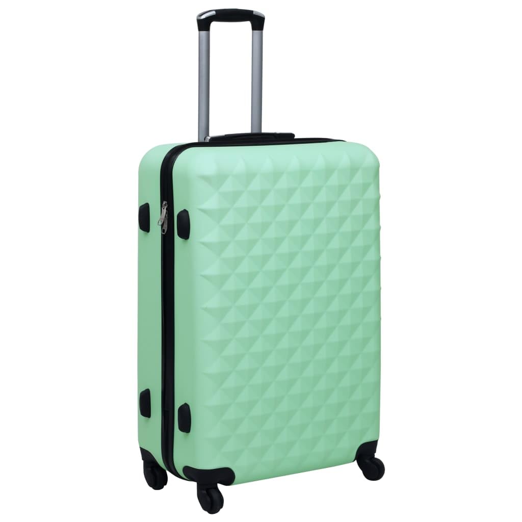 Générique Valise Rigide Mente ABS,Bagages & Maroquinerie,Valises,Vert,4.75 KG,92425