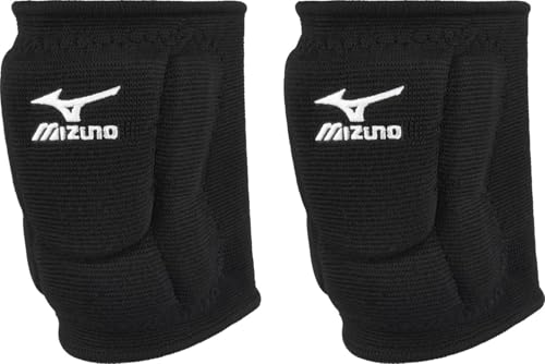 Mizuno LR6 Volleyball Kneepad, Black, Medium