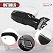 Uritue Right Passenger Side Mirror Fits for BMW X4 2019-2022 Support Power Folding Support BSM Glass Adjustment Power Heated with Turn Signal Light with Memory