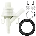 385311641 RV Toilet Valve & Seal Kit for Dometic -Freeze-Resistant Flush Camper Toilet Valve Parts for Dometic 300|301|300|311|320|321 Pedal - Flush Toilets