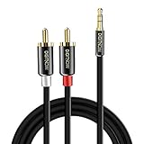 Los conectores chapados en oro y el cobre sin oxígeno proporcionan la máxima conductividad y durabilidad, lo que garantiza una transmisión de audio estéreo óptima.
