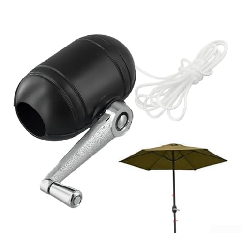 NbgrvB Kit de réparation de rechange avec manivelle et mécanisme d'inclinaison pour parasol de jardin, accessoires de parasol d'extérieur