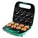 DOMO DO1109C Multifunktionsgerät 5-in-1 Sandwichmaker Waffeleisen Donut Maker Tierformen Waffeln am Stiel Grün