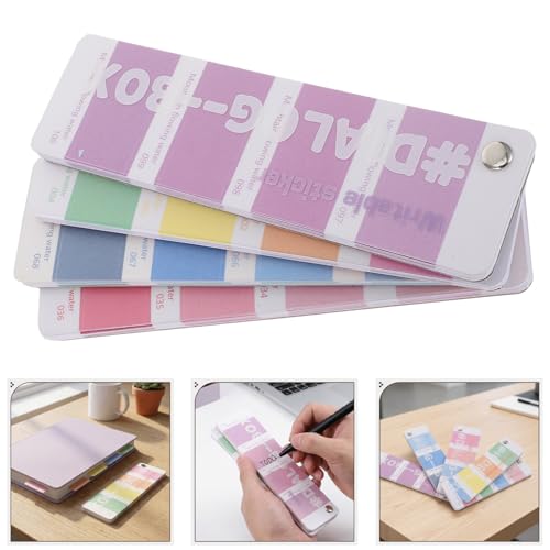 Onglets de Séparation Adhésifs Repositionnables, 4 Pièces, Papier Plastique – vue 8