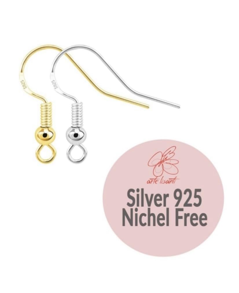 Boucles d'oreilles peintes à la main - BLEU, JAUNE, ROUGE PAR KANDINSKIJ - Boucles d'oreilles pour femmes, Bijoux en bois peint, Crochet en argent, Made in Italy, Bijoux, Artisanat