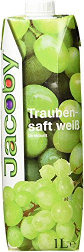 Jacoby Traubensaft weiss, 6er Pack (6 x 1 l)