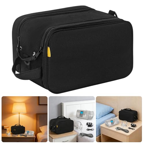 Compartiments rangement AirSense 10 housse tissu léger contre la poussière des accessoires