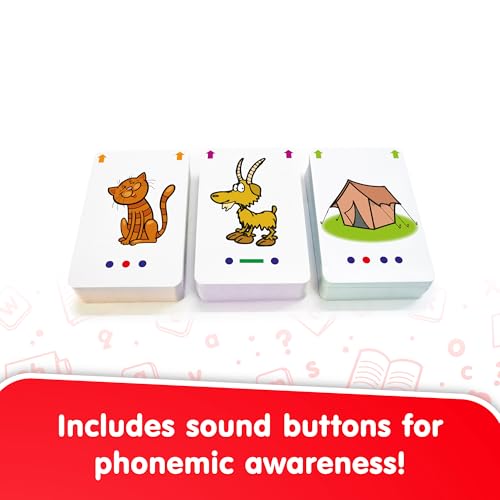 Junior Learning Decoding Flashcards, 162 Cards, Ages 5+, Language & Decoding, K-1 - Image 3