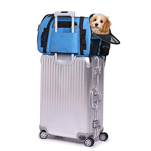 image for JESPET Soft Sided Pet Carrier Comfort to Travel for Small Animals/Cats