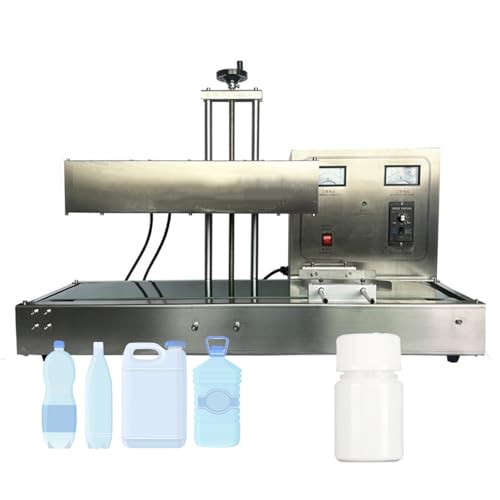 Sellador automático de tapas de botellas, máquina de sellado por inducción electromagnética para varios tamaños de botellas, ideal para uso industrial y doméstico