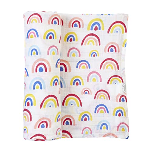 Mud Pie Rainbow Print Swaddle #TOP1