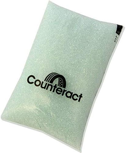 Counteract 6OZ-B4 Centrifugal Force Tire/Wheel Balancing Beads - Off-Road Vehicles, Light Duty Truck Tires, (4) 6oz Balance Bead Bags, (4) Valve Caps and Cores