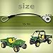 Sousery M159508 Tailgate Cable for John Deere Gators Utility Vehicle M TE TH TX XUV TH 6x4 HPX615E HPX815E XUV865R XUV825E (2pcs)