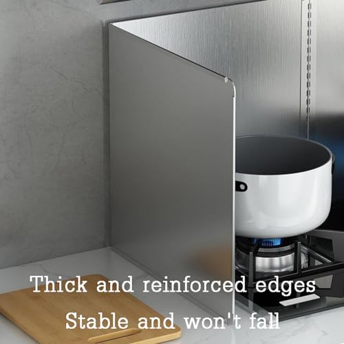 Protector de pared anticaos que soluciona las salpicaduras de aceite en cocinas y encimeras 4