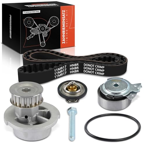 Frankberg Timing Belt Set Timing Belt Water Pump Compatible with Astra G CC T98 1.6L Petrol 1998-2005 Corsa B S93 1.2L-1.4L Petrol 1993-2000 Vectra B J96 1.6L Petrol 1995-2002