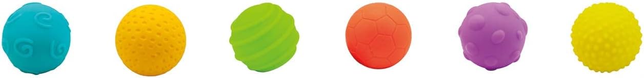 Tachan - Large Meteorito Ball with 5 Mini Balls, Different Textures and Colours, Stimulation Fine Motor and Senses