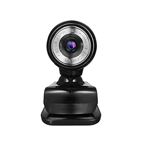 480P Webcam USB Manual Focus Câmera sem fio para computador com plug de áudio de 3,5 mm para PC Lapt