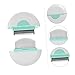 BUTIFULSIC Mint Hair Comb with Massage and Shedding Functions Dual Use Pet Grooming Brush for Loose Hair Removal Tangle Detangling and Skin Stimulation