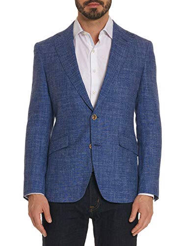 Robert Graham Dietro Woven Jacket Blue 44L